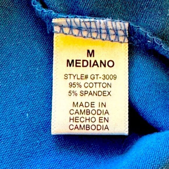 Zenana Outfitters Womans Small Graphic Blue Short Sleeve T-Shirt Size M - Picture 4 of 6